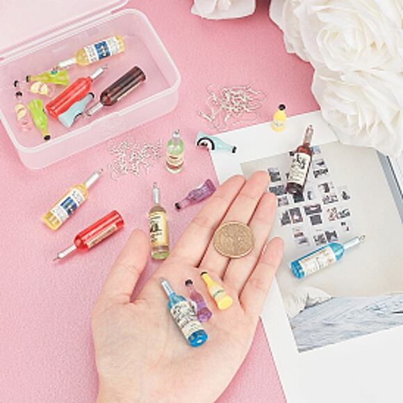 Wine Drinkers Earring Pendant Craft Kit Party Favor Shower Vegas Wedding Cruise - Picture 3 of 8